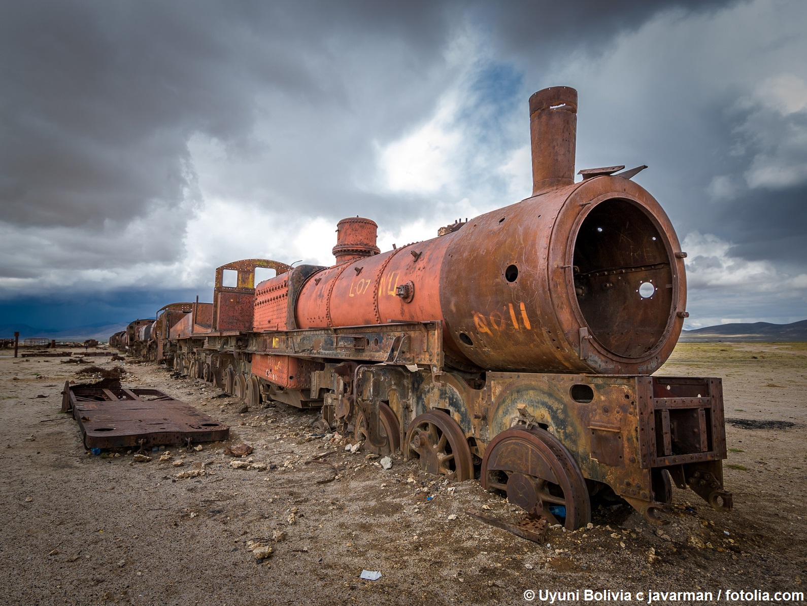 Verrostete Dampflokomotive © c javarman / fotolia.com