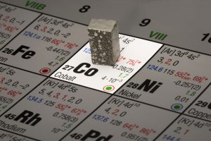 Kobalt auf Periodensystem der Elemente. Bildquelle: natros-stock.adobe.com